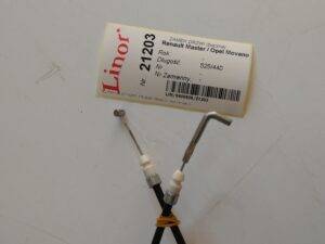 Linka otwierania drzwi Renault Master ( tył) 7700311801E, 8200766888, 906123257R